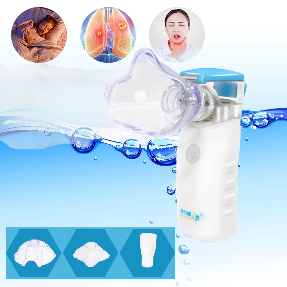 

Asthma Inhaler New Medical Mini Handheld Automizer for Children Adult Care Inhale Nebulizer Home Ultrasonic Nebulizer
