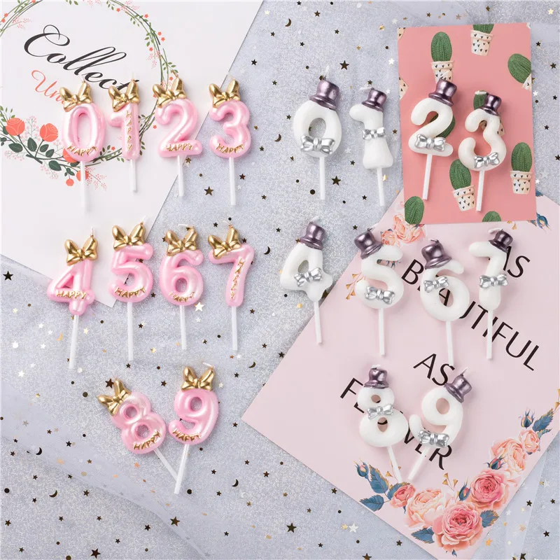 

Number Cake Candle Birthday Party Supplies Candle 0 1 2 3 4 5 6 7 8 9 Anniversary Cake Numbers Age Candle Party Decoration