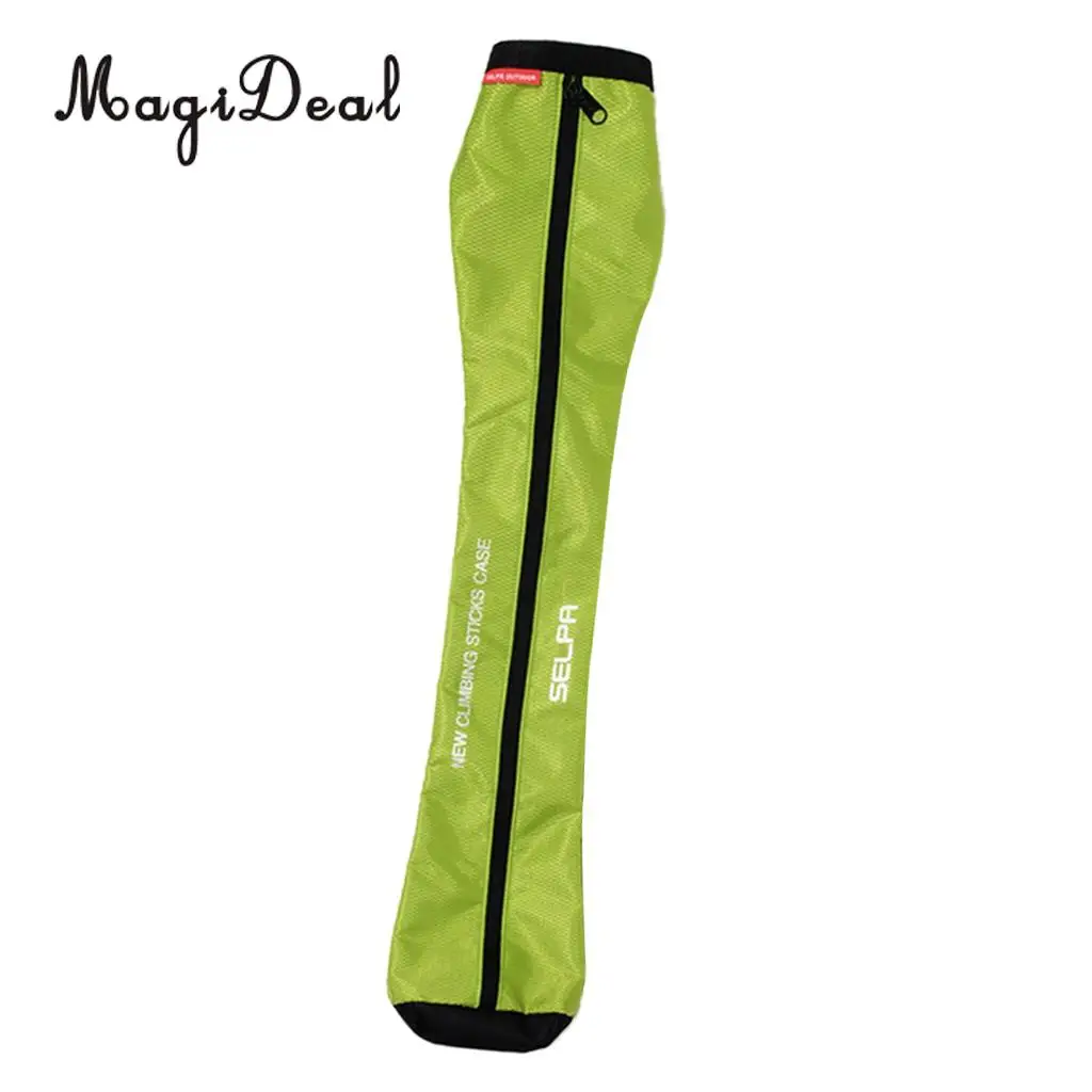 MagiDeal Oxford Hiking Stick Carry Bag Waterproof Trekking Crutch Storage Case Walking Pole Bag