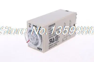 

10pcs time timer relay 8pin H3Y-2 H3Y DC24V 5A 0.2-5.0Seconds 5S