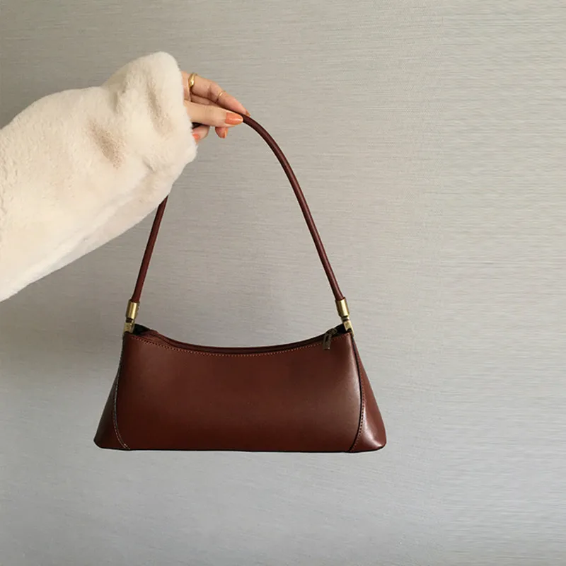 

2019 New Vintage Women Shoulder Bags Ins Super Hot Baguette Bags Luxury Handbags Women Bags Designer Soft Purses
