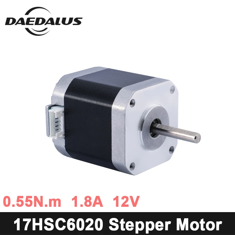 17HS-C6020 Nema17 Stepper Motor 1pcs 4-lead Nema 17 0.55N.m 1.5A 42 For 3D Printer CNC XYZ engraver machine | Обустройство дома