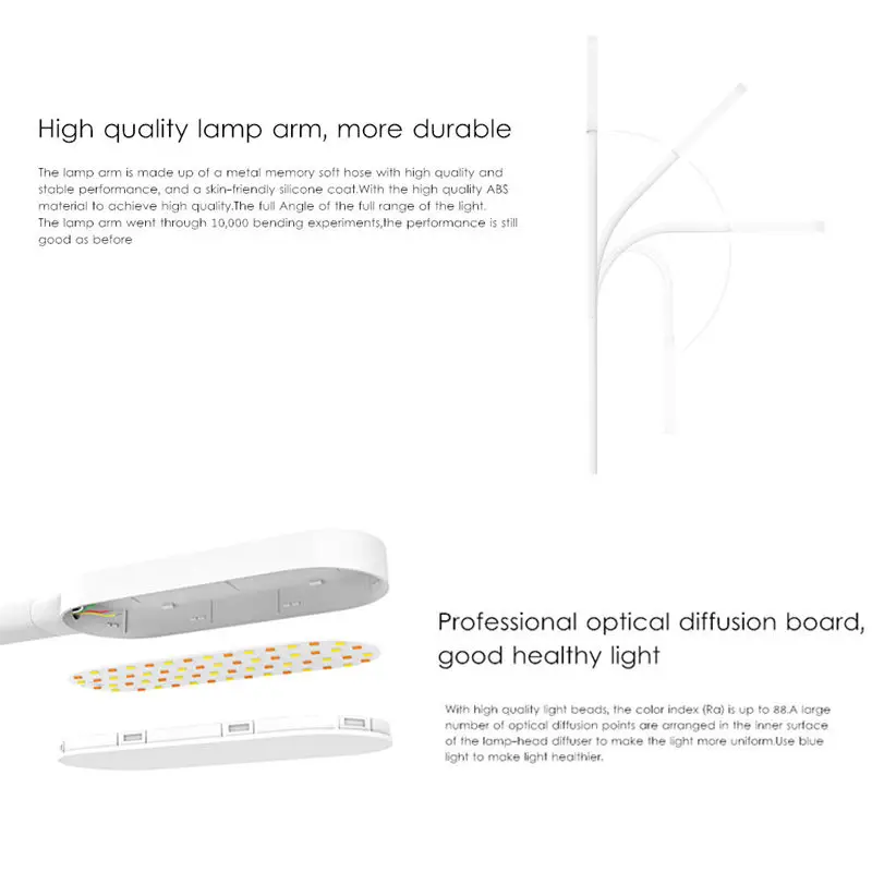 Оригинальная Светодиодная настольная лампа Yeelight Mijia 5 Вт умная Складная