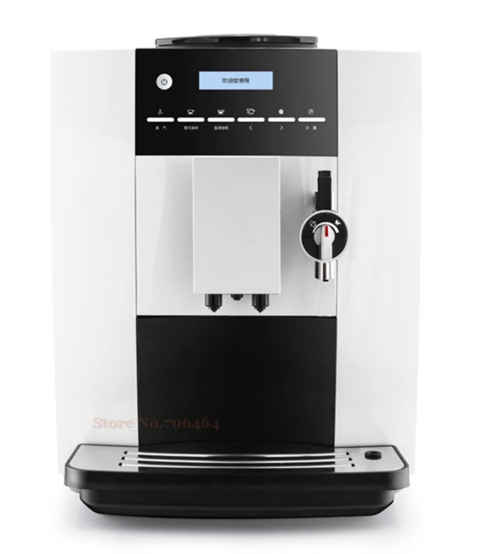 One touch Коммерческая Супер Автоматическая Высококачественная эспрессо-кофемашина с ЖК-экраном 15 бар с помолом капучино
