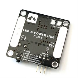 

Wholesale Matek PDB BEC-5V/3A LED Lighting Control Tracker Low Voltage Alarm LED & POWER HUB 5in1
