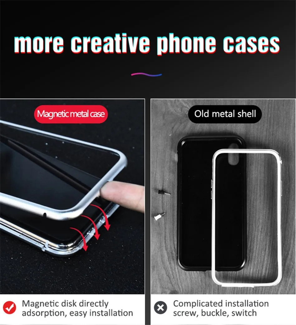iphone x xs max Magnetic case 13