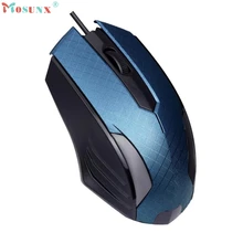 Adroit 2016 Brand New Fashion USB Wired 1200 DPI Optical Gaming Mouse Mice Gamer Muis 11S60914