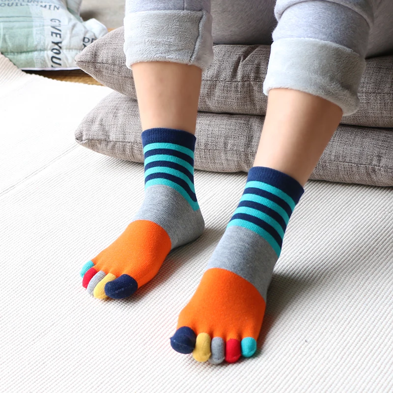 2018 new children's fingerless socks thick cotton boys and girls cotton