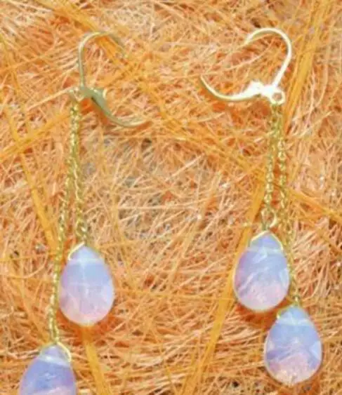 Jewelry Jade Earring hot sale~~~ Beautiful Moonstone Free Shipping | Украшения и аксессуары