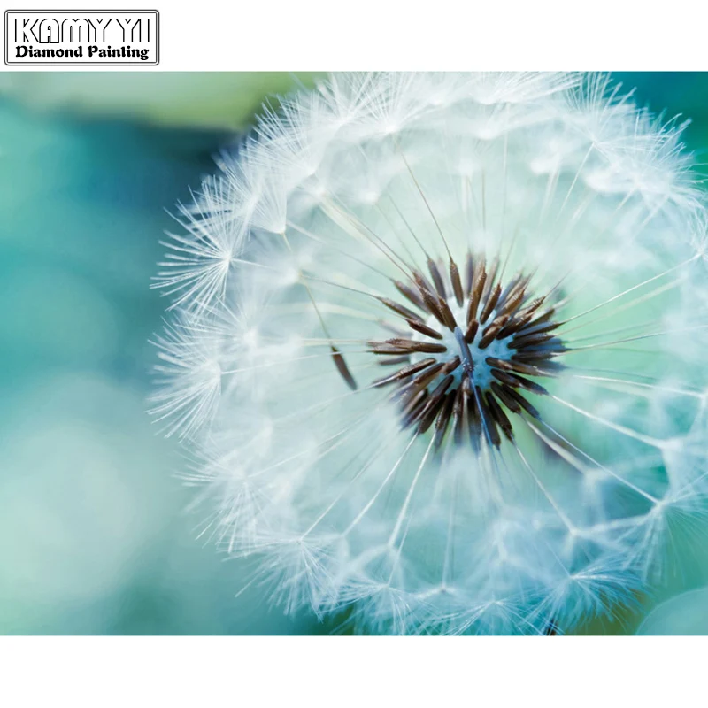 Full Drill Square Diamond 5D DIY Painting&quotBlooming dandelion&quotDiamond Embroidery Cross Stitch Rhinestone Mosaic Painting | Дом и сад