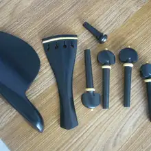 Качественные аксессуары для скрипки черного дерева 4/4 Размер