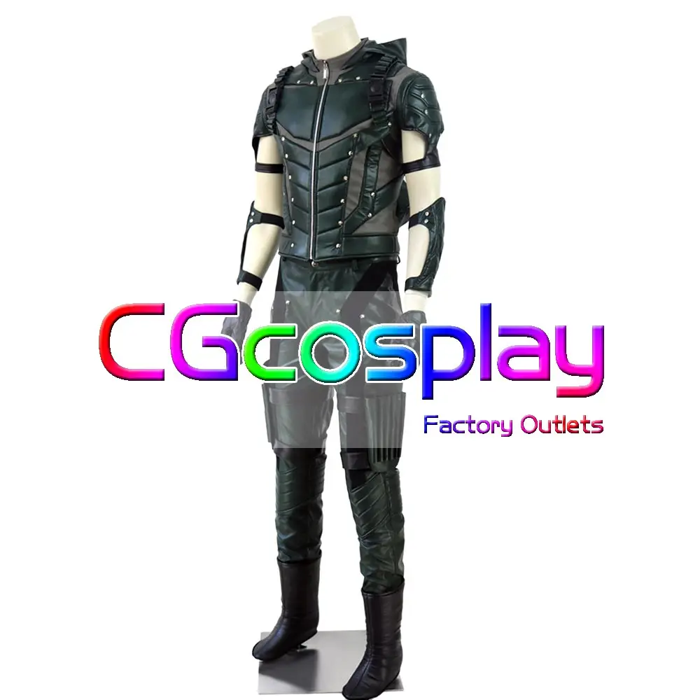 CGCOS Экспресс Доставка Зеленая Стрела сезон 4 Oliver queen игры потому что Косплэй