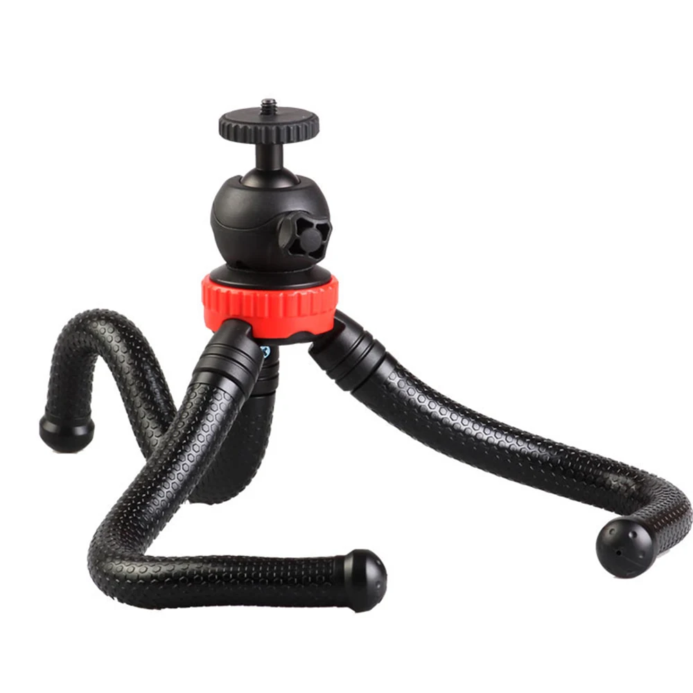 

Octopus Flexible Tripod Travel Mobile Phone Portable Desktop CameraMini Tripod with Ballhead for Phone X Gopro 4 5 6 Samsung