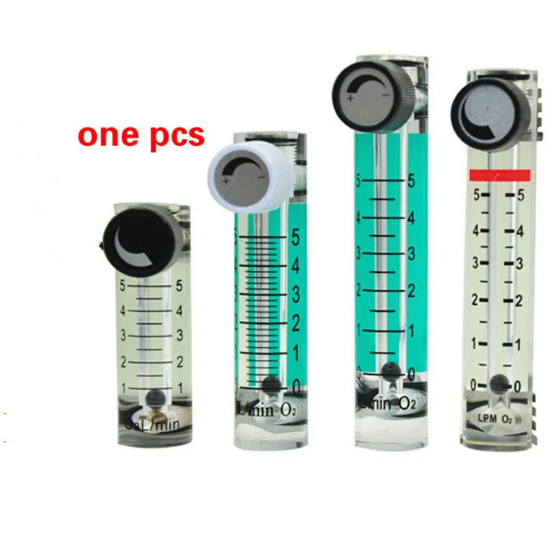 DN6 0,5-25 л/мин Высокоточный медицинский кислородный генератор расходомер кислородный воздушный расходомер плексиглас расходомер