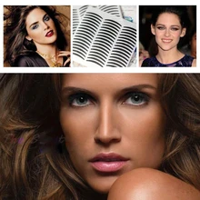 72 пара/лот Черная Подводка для глаз с кошачьим глазом, шерсть с двойным глазом, красивые наклейки для глаз, веки