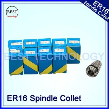 

ER16 collet chuck set 10pcs from 1 mm to 10 mm for CNC milling lathe tool and spindle motor