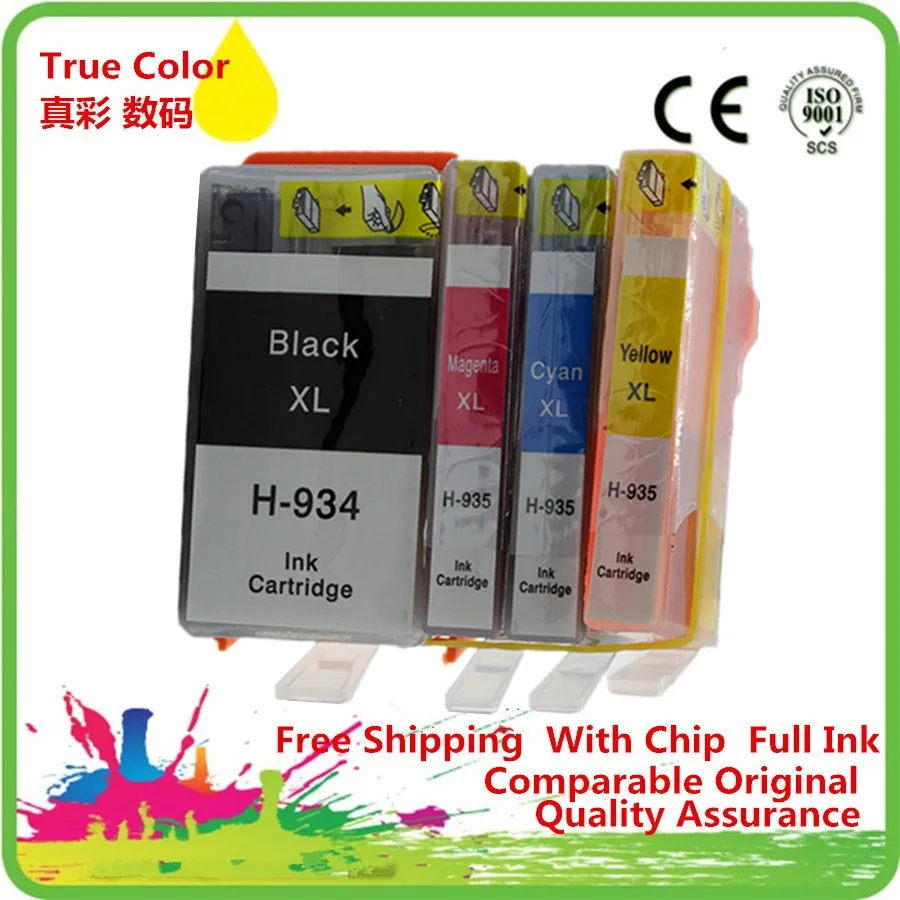 Сменные чернильные картриджи 934 935 XL 934XL 935XL для HP934 HP934XL HP935 HP935XL Officejet Pro 6830 6812 6815 6835