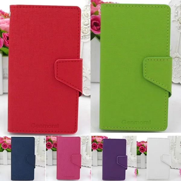 GENMORAL PU Leather Cover Card Holder Slot phone Bag Pouch Skin Shell Case Flip For Blackberry Z30 |