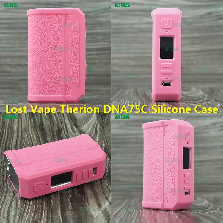 RHS новое поступление цветной силиконовый чехол для DNA Box Lost Vape Therion DNA75C в большом ассортименте с лучшей ценой