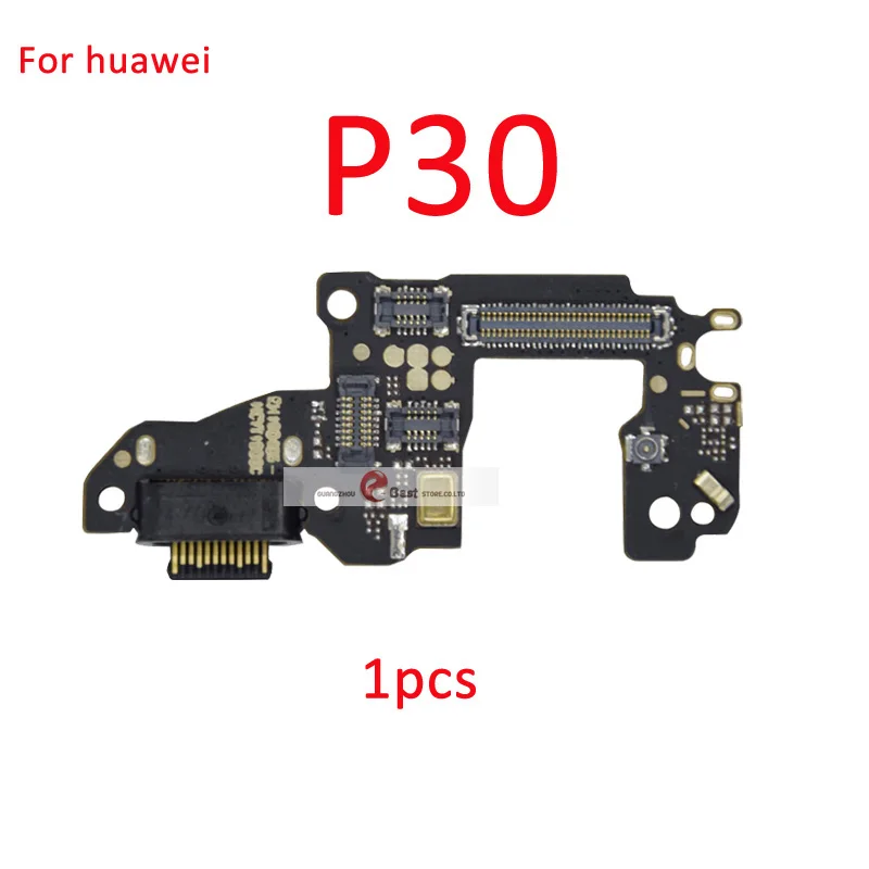 1 шт., новинка, usb зарядка для huawei P9 P10 P30 lite P20 Pro P30 P9 P10 Plus, зарядное устройство, порт, док-разъем, гибкий кабель - Цвет: For huawei P30