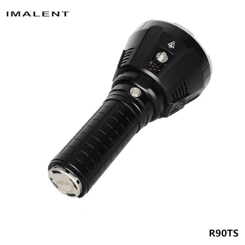 Imalent R90TS 36000лм 8 шт. 21700 батареи мощный перезаряжаемый фонарик для спорта на
