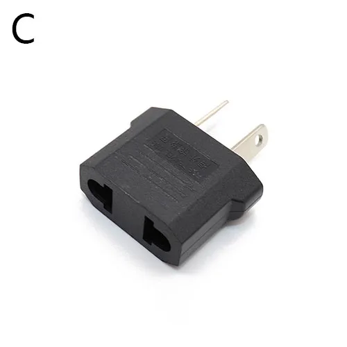 2PCS European US AU EU Plug Adapter American Japan China US To EU Euro Travel Power Adapter Plug Outlet Converter Socket - Цвет: C