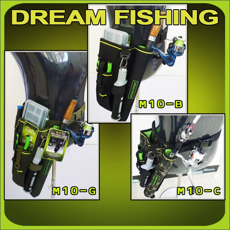 Dream Fishing 19*6*33 см 1200D нейлоновая многофункциональная сумка для рыболовных инструментов с коробкой для использования для удочек Аксессуары для инструментов поясные сумки