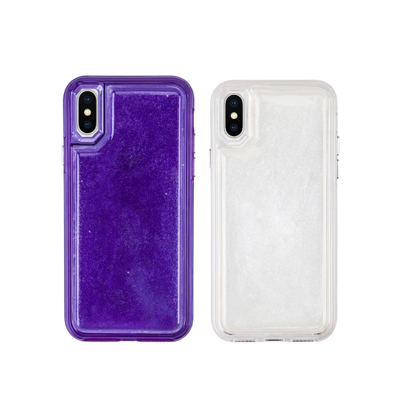 

Europe American purple solid liquid Release pressure jelly soft mobile phone case anti-fall protection back cover funny housing