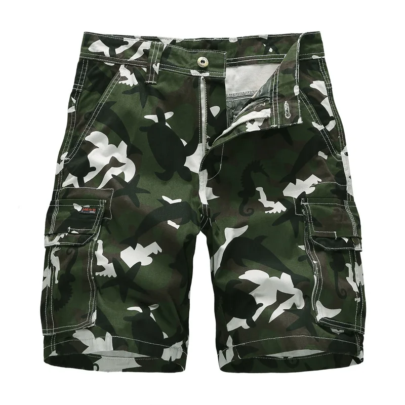 Camouflage Loose Cargo Shorts Men Cool Camo Summer Short Pants Hot Sale Homme Cargo Shorts Plus Size Brand Clothing Camouflage Loose Cargo Shorts Men Cool Camo Summer Short Pants Hot Sale Homme Cargo Shorts Plus Size Brand Clothing