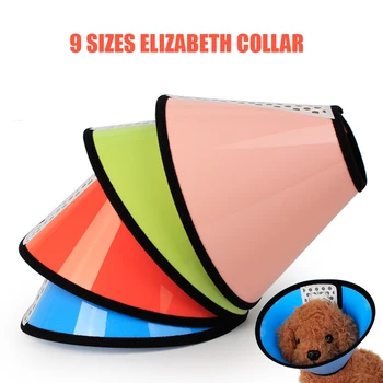 

Dog Cat Protection Cover Wound Healing Cone Protective Pet Dog Cat Bite Collar Transparent Pet Medical Collar Elizabeth collar