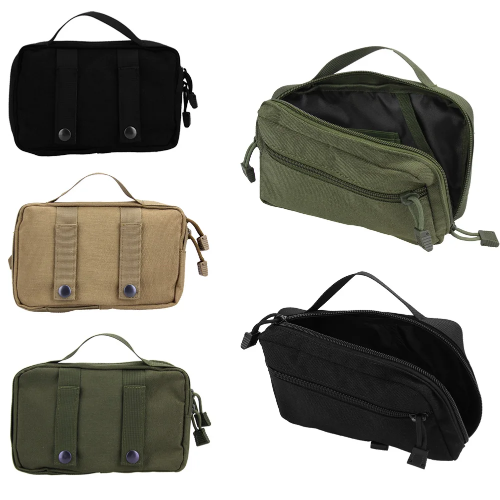 

1000D Waterproof Multi Pockets Nylon Climbing Bags Outdoor Military Tactical Waist Pack Molle Camping Hiking Hunting Pouch Bag
