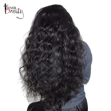 Malaysian Virgin Hair Body Wave Human Hair Bundles Extensions Natural Black 10-28inch 1Pcs Ever Beauty