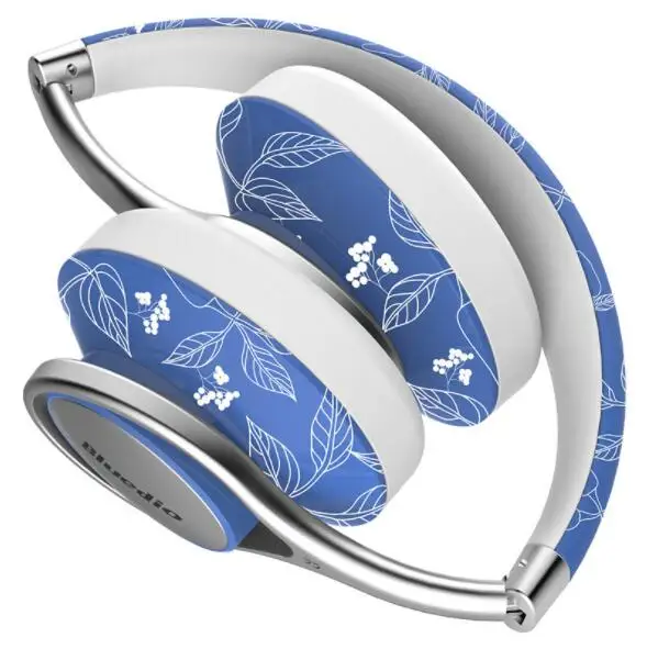 Подлинная Bluetooth гарнитура Bluedio A2 V4.2, музыкальная беспроводная гарнитура, стерео бинауральный светильник, модные складные наушники