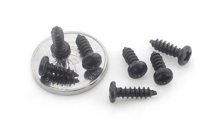 1000 шт. саморезы из углеродистой стали M2.6 * 4/5/6/8/10/12/14/16 мм|cross head screws|electronics screwsself screw |