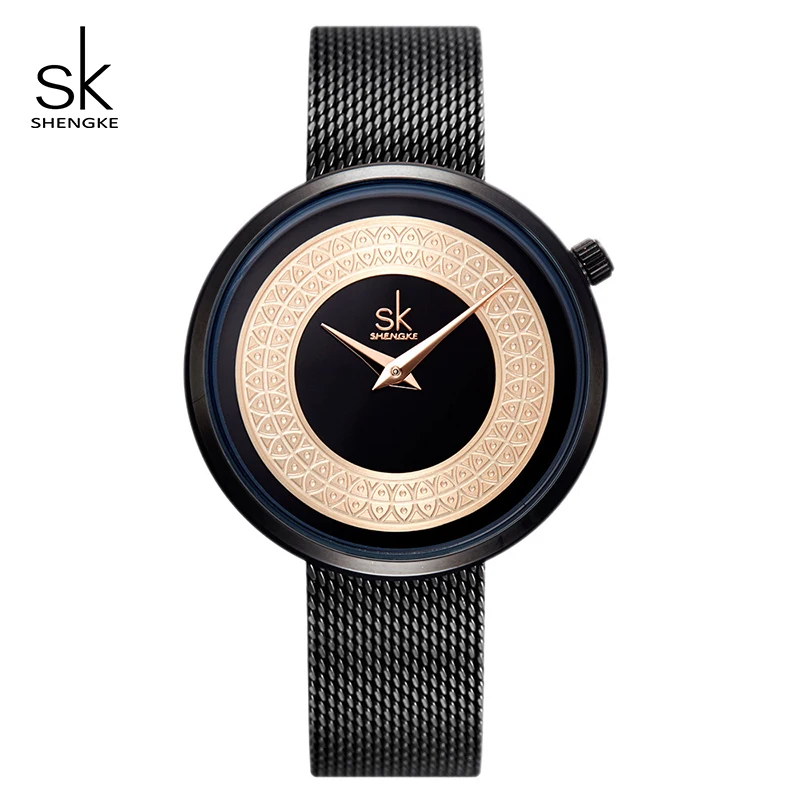 Shengke, женские кварцевые часы, винтажные часы, Дамский Топ бренд, роскошные женские наручные часы, часы, Relogio Feminino