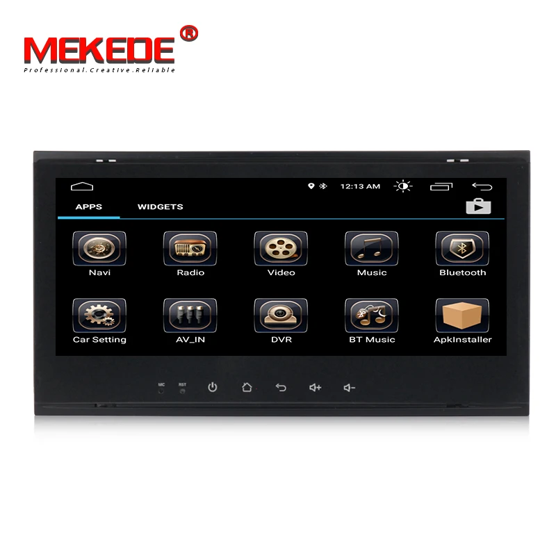 Clearance MEKEDE Android 8.1 8 .8inch Car DVD VW Touareg Multivan T5 (2002-2010) GPS 3G BT Radio RDS USB Steering wheel Canbus 2
