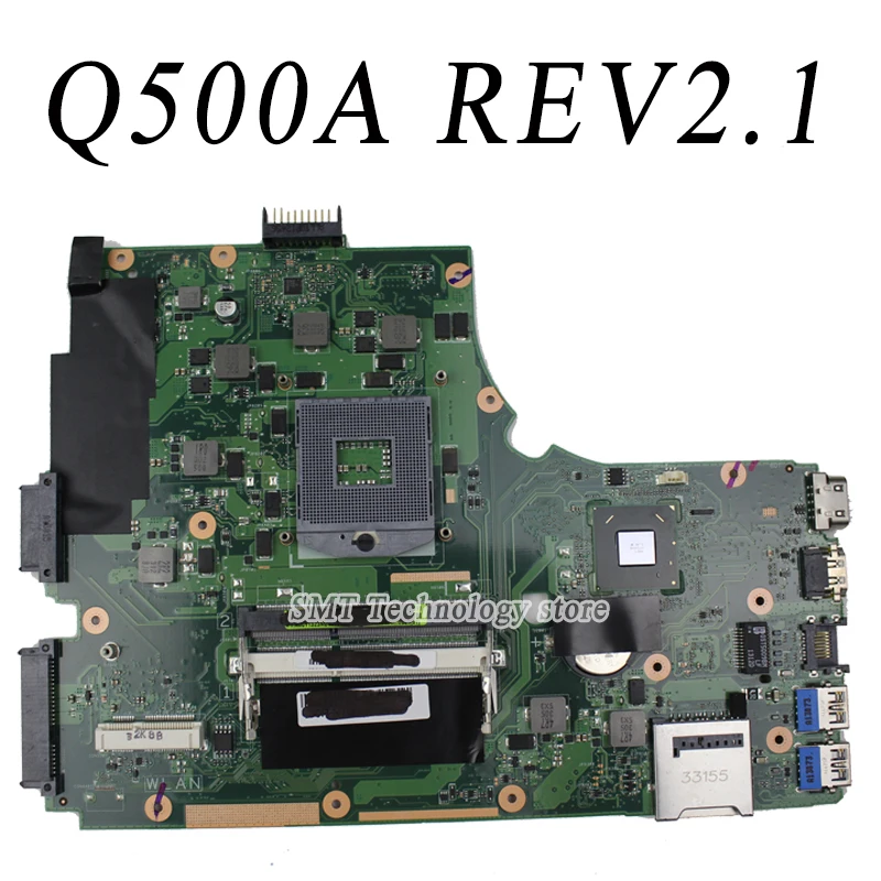 

For ASUS Q500A laptop motherboard Q500A mainboard REV2.1 Integrated