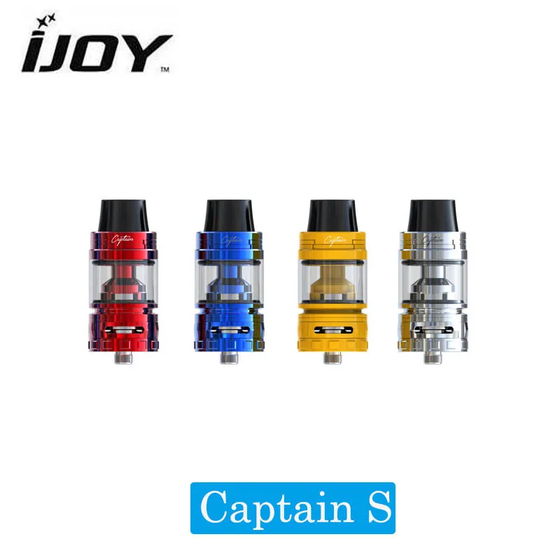 Authentic iJoy Captain S Sub ohm Tank 4ml Electronic