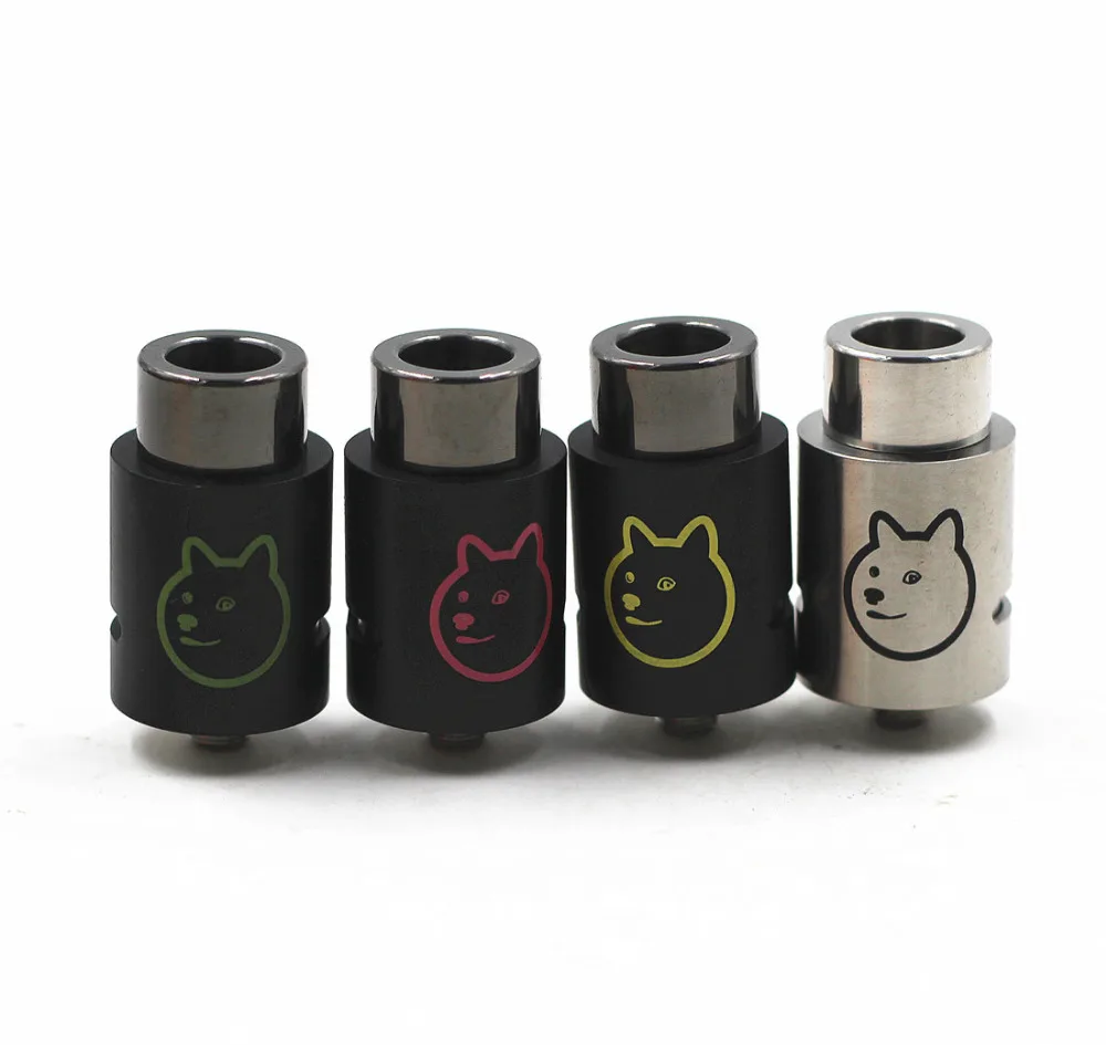 

DOG3 RDA RBA Atty Atomizer 22mm Vapor Rebuildable Airflow Control Tank Wide Bore