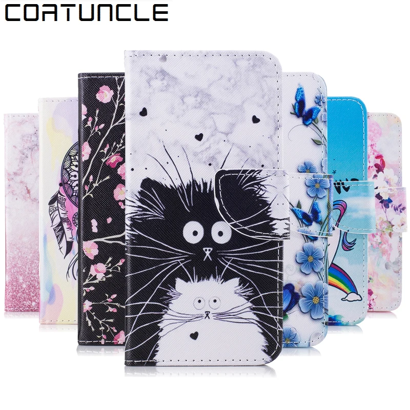 

COATUNCLE Flip Leather Case For Coque Xiaomi Redmi Note 4 Case For Funda Xiaomi Redmi Note 4X Wallet Cover Stand Phone Case