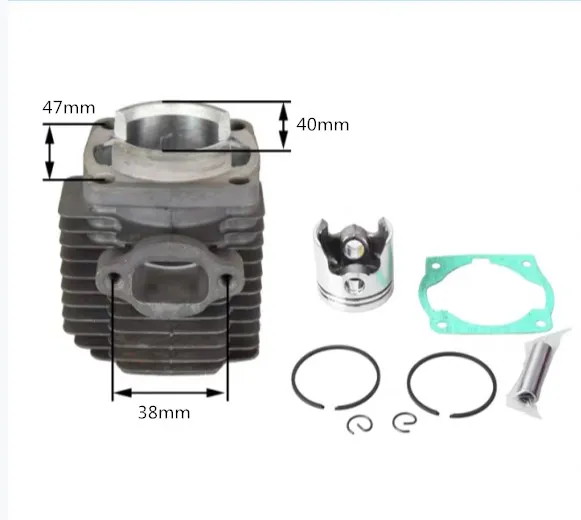 1E40F-6 цилиндр для CG411 кусторез bc411 bg411 триммер для травы NB411 комплект цилиндров и поршневой комплект EC04 цилиндр 40 мм