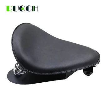 Motorcycle Black Solo Seat Driver Bracket Seat w/ Base Mount Kit For Honda Shadow 750 VT-1100 Indian Scout Sixty Hyosung GV 125 Motorcycle Black Solo Seat Driver Bracket Seat w/ Base Mount Kit For Honda Shadow 750 VT-1100 Indian Scout Sixty Hyosung GV 125
