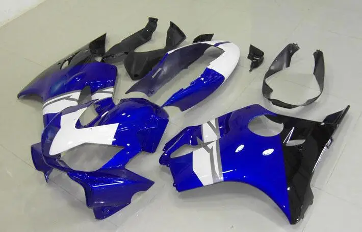 

New ABS motorcycle Body fairings kit Fit for Honda CBR600F4i CBR 600 FS F4i 2004 2005 2006 2007 04 05 06 07 fairings blue white