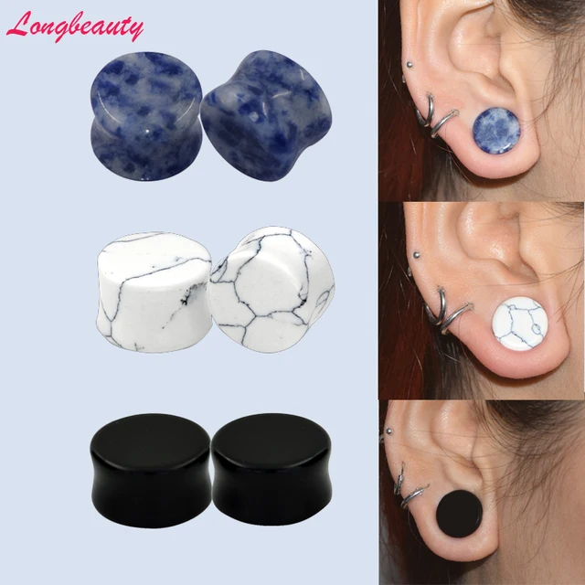 Mode Oor Piercing Sieraden Flash Tunnels Stekkers Lichaam Sieraden Oorbel Plug Oor Meters Flare