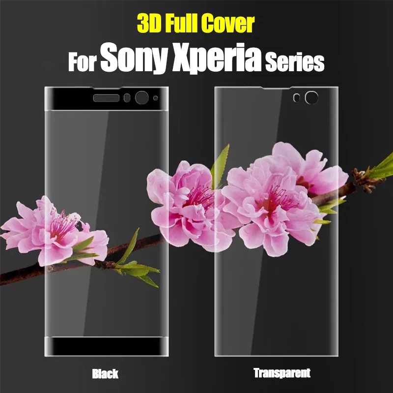 3D на для sony Xperia Xa2 Plus стекло закаленное Xa Xz 2 3 Xz3 Xz2 Премиум экран протектор X a2 z2 z3 защитная пленка glas 2xa zx