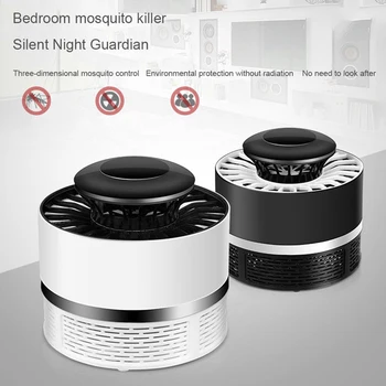 

USB Electronics Mosquito Killer Lamp Pest Control Electric Mosquito Killer Fly Trap LED Light Lamp Bug Insect Repeller Zapper