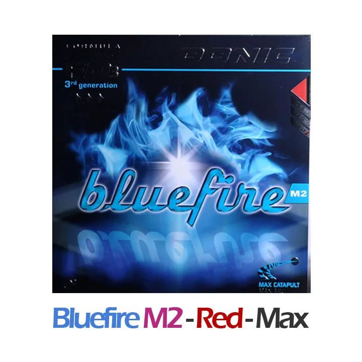 Donic Original Blue fire M1/M2/M3 синяя губка для настольного тенниса, резиновые, сильные прыщи для пинг-понга - Цвет: M2 Red