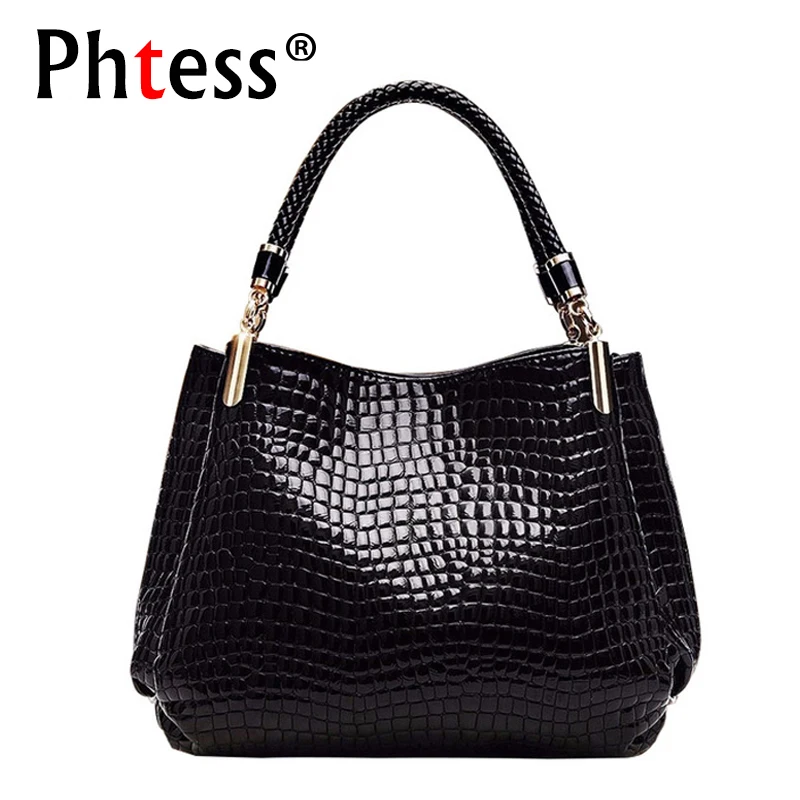 2019 luxury handbags women bags designer brand famous female leather alligator shoulder bags ...