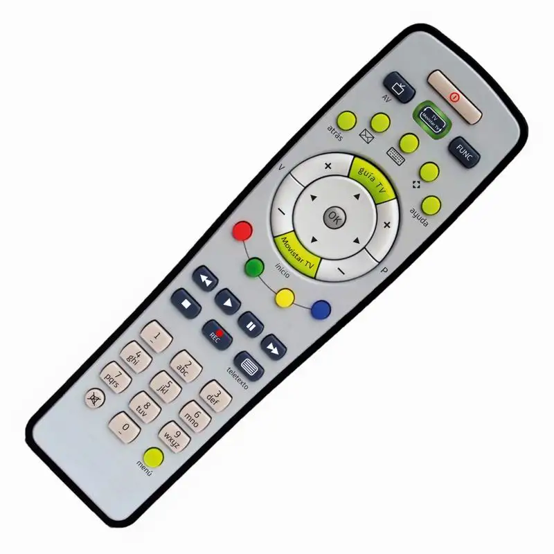 Remote control for Zyxel ARRIS ADB Decoder Imagino, Mando A Distancia