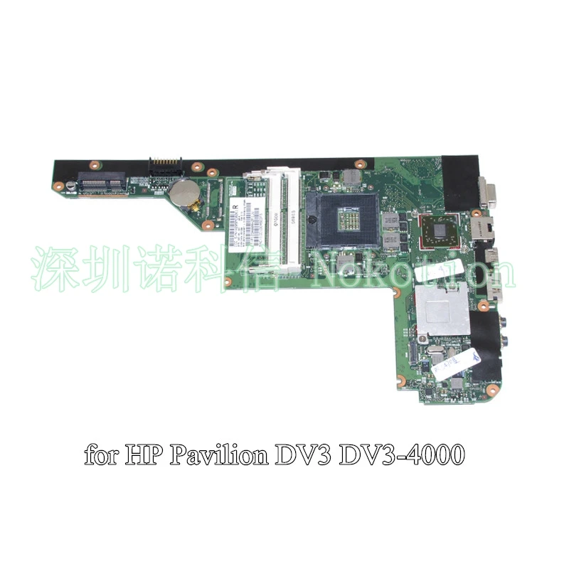 NOKOTION SPS 628186-001 для HP Pavilion DV3 DV3-4000 материнская плата ноутбука HM55 DDR3 HD 5430 512M Graphics |